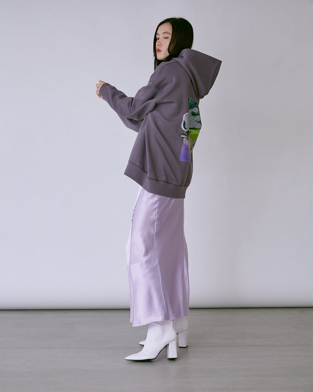 DREAMING PRINT SWEAT HOODIE