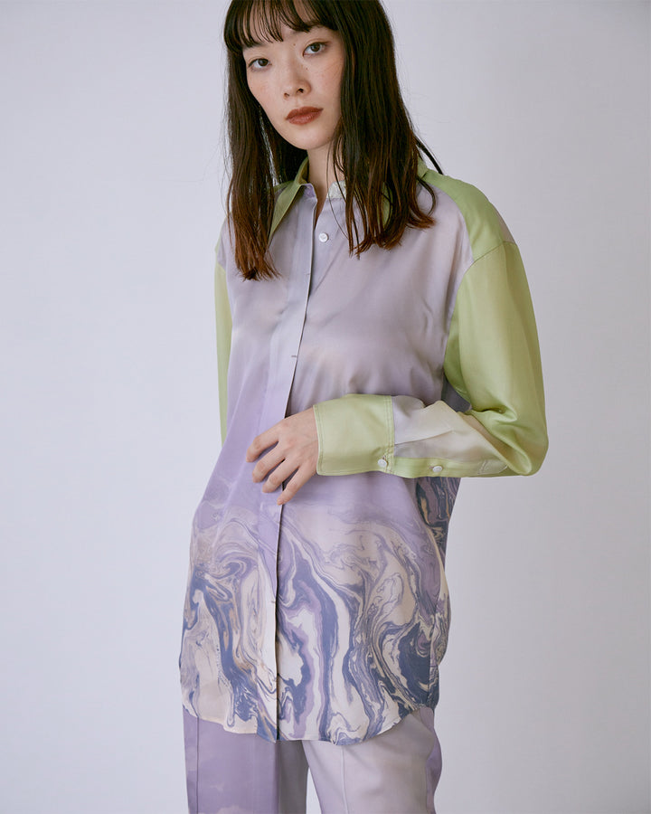 1858 PRINT TWILL SHIRT