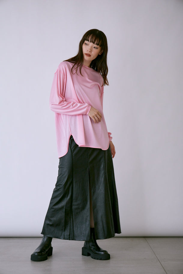 WARP LOGO LONG SLEEVES T-SHIRT
