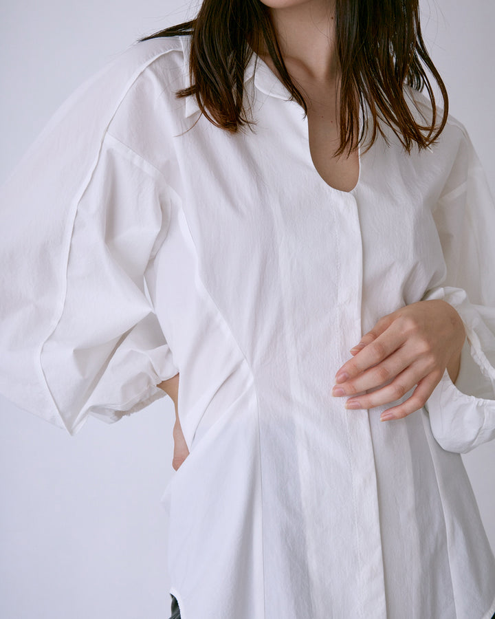 VOLUME SLEEVE SHIRT