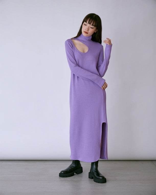 CUTTING RIB DRESS