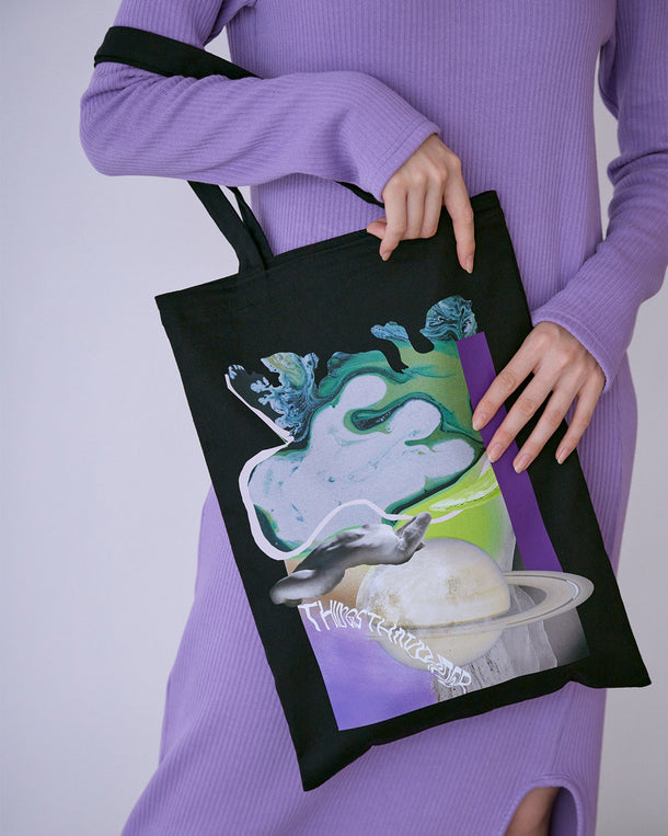 DREAMING PRINT TOTE BAG