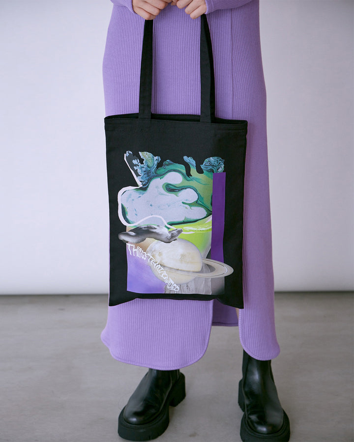 DREAMING PRINT TOTE BAG