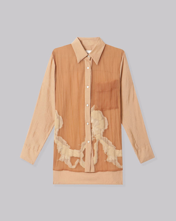 AFTERIMAGE SHEER SHIRT