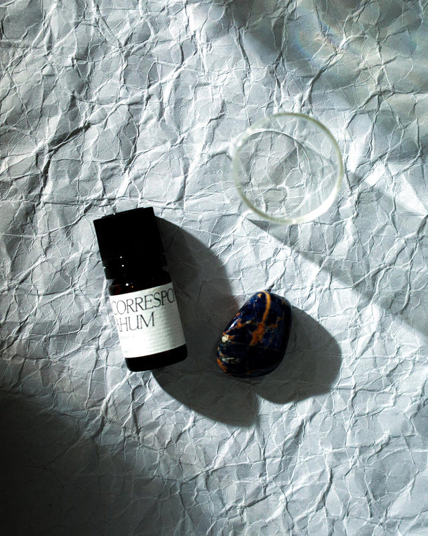 CORRESPONDANCES AHUM：Meditation Oil＋Stone｜Sunset Sodalite